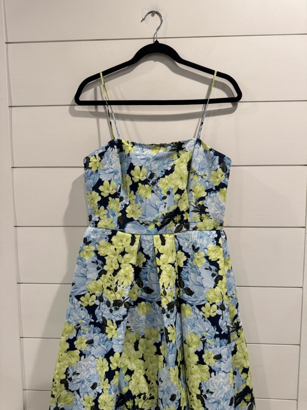 Sachin & Babi green blue floral Beau gown - Picture 6 of 9